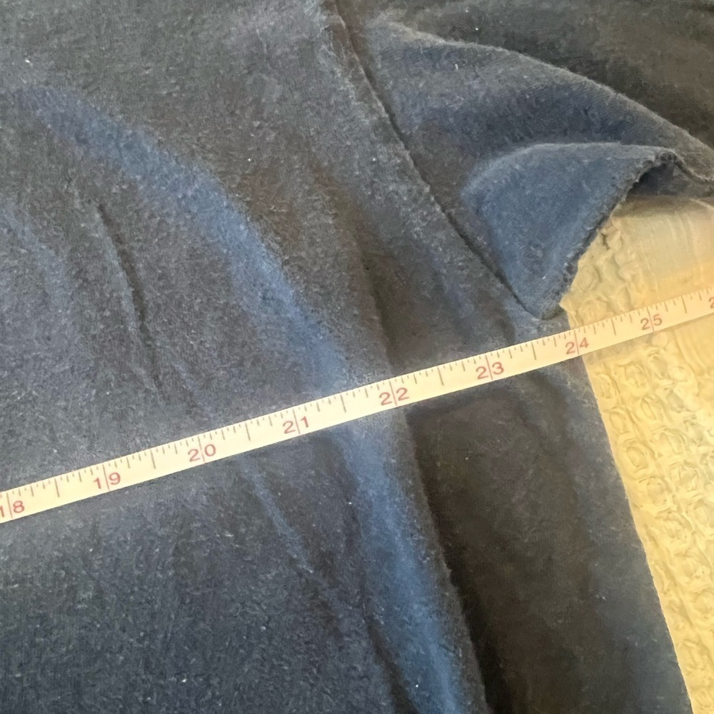 Vintage Nike Uptempo Graphic Tee Men’s XL Navy Blue Cotton Retro 90s - Picture 3 of 7